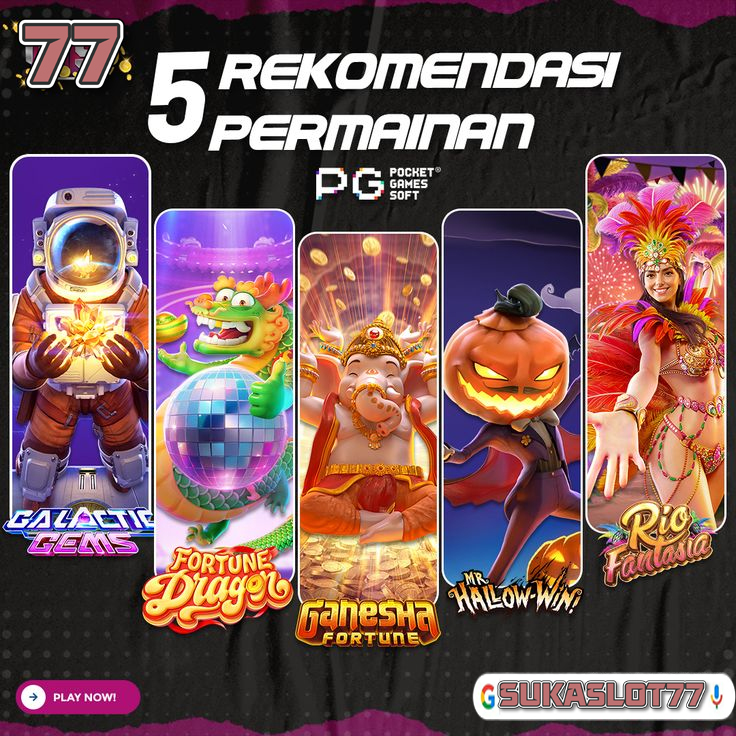 Sukaslot77 : Rekomendasi 5 Permainan PG Soft Mudah Menang by Hey siriusly